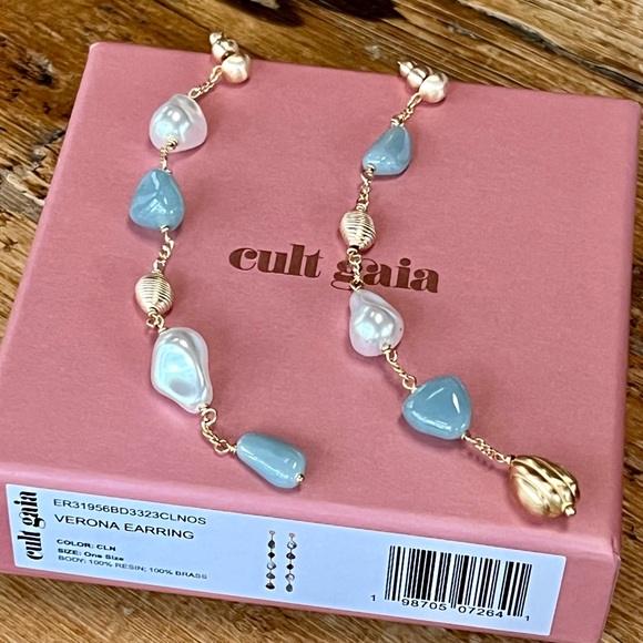 🌺🎉HP🎉🌺 NWT Cult Gaia Verona Earrings - Picture 7 of 16